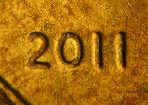 2011P-1DEO-001T Trail Die Obverse