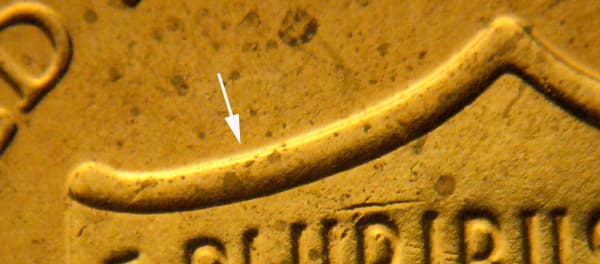 2011P-1DEO-004T Trail Die Obverse