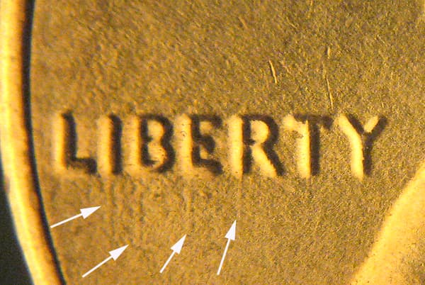 2011P-1DEO-007T Trail Die Obverse