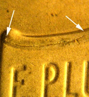 2011P-1DEO-012T Trail Die Obverse