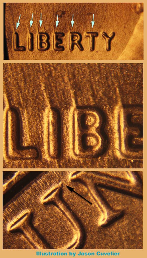 2011P-1DEO-018T Trail Die Obverse