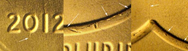 2012P-1DEO-008T Trail Die Obverse