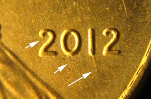 2012P-1DEO-032T Trail Die Obverse