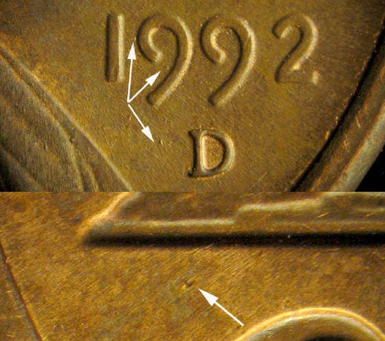 1992D-1DER-006T Trail Die Reverse