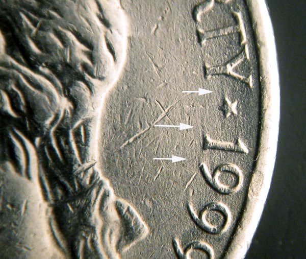 1998P-5DEO-001T Trail Die Obverse