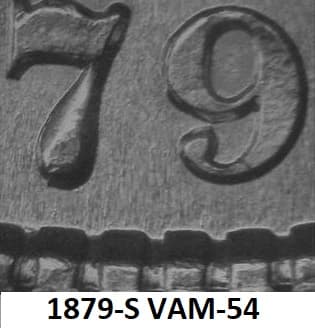 1879-S VAM-54