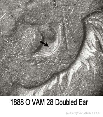 VAM Variety error coin