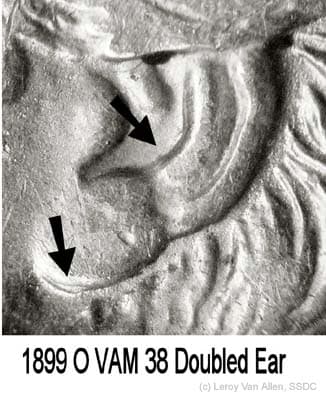 VAM Variety error coin