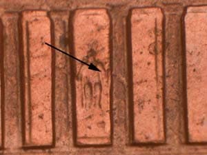 1997 Doubled Die Reverse DDR-001