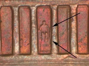 1999 Doubled Die Reverse DDR-011