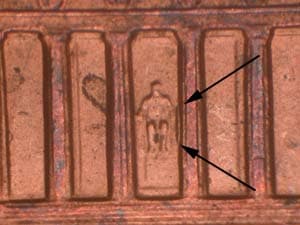 2001 Doubled Die Reverse DDR-029