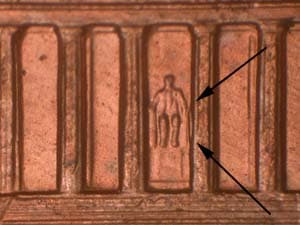 2001 Doubled Die Reverse DDR-035