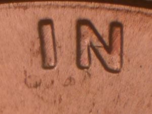 2004 Doubled Die Obverse DDO-003
