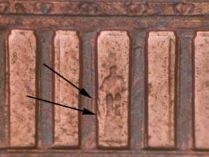 2004 Doubled Die Reverse DDR-036