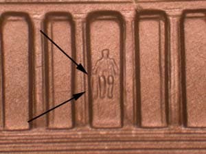 2005 Doubled Die Reverse DDR-014