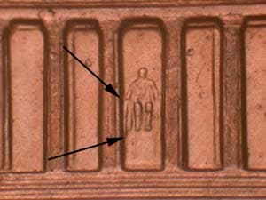 2005 Doubled Die Reverse DDR-020