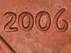 2006 Doubled Die Obverse DDO-006