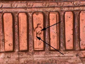 2006 Doubled Die Reverse DDR-001