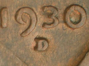 1930-D Repunched Mintmark RPM-002
