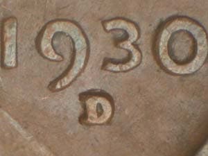 1930-D Repunched Mintmark RPM-003