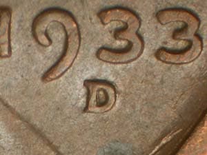 1933-D Repunched Mintmark RPM-002