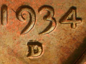 1934-D Repunched Mintmark RPM-004