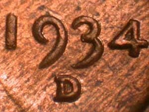 1934-D Repunched Mintmark RPM-006
