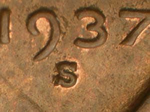 1937-S Repunched Mintmark RPM-001