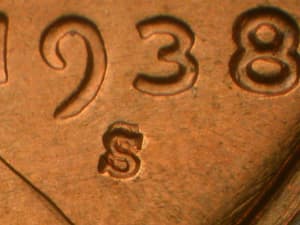 1938-S Repunched Mintmark RPM-001