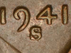 1941-S Repunched Mintmark RPM-002