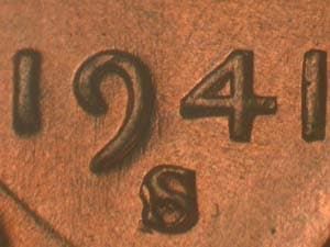 1941-S Repunched Mintmark RPM-003
