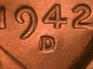 1942-D Repunched Mintmark RPM-008