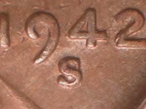 1942-S Repunched Mintmark RPM-009