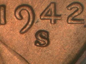 1942-S Repunched Mintmark RPM-014