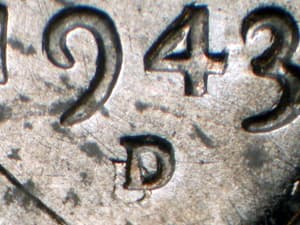 1943-D Repunched Mintmark RPM-001