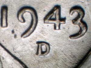 1943-D Repunched Mintmark RPM-008