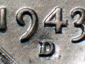 1943-D Repunched Mintmark RPM-013