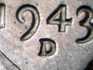 1943-D Repunched Mintmark RPM-016