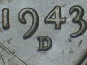 1943-D Repunched Mintmark RPM-018