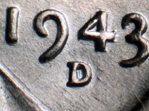 1943-D Repunched Mintmark RPM-019