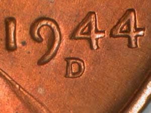 1944-D Repunched Mintmark RPM-007