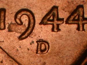 1944-D Repunched Mintmark RPM-013