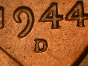 1944-D Repunched Mintmark RPM-016