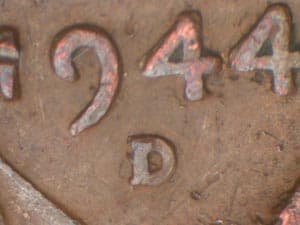 1944-D Over Mint Mark OMM-002