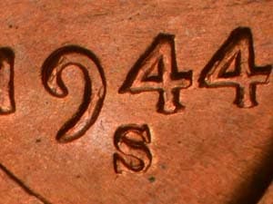 1944-S Repunched Mintmark RPM-002