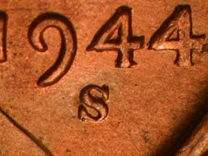 1944-S Repunched Mintmark RPM-003