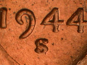 1944-S Repunched Mintmark RPM-006