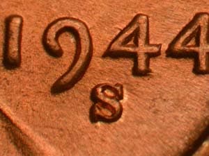 1944-S Repunched Mintmark RPM-007