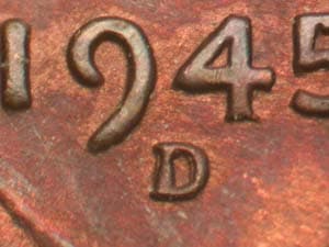 1945-D Repunched Mintmark RPM-011