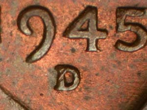 1945-D Repunched Mintmark RPM-014